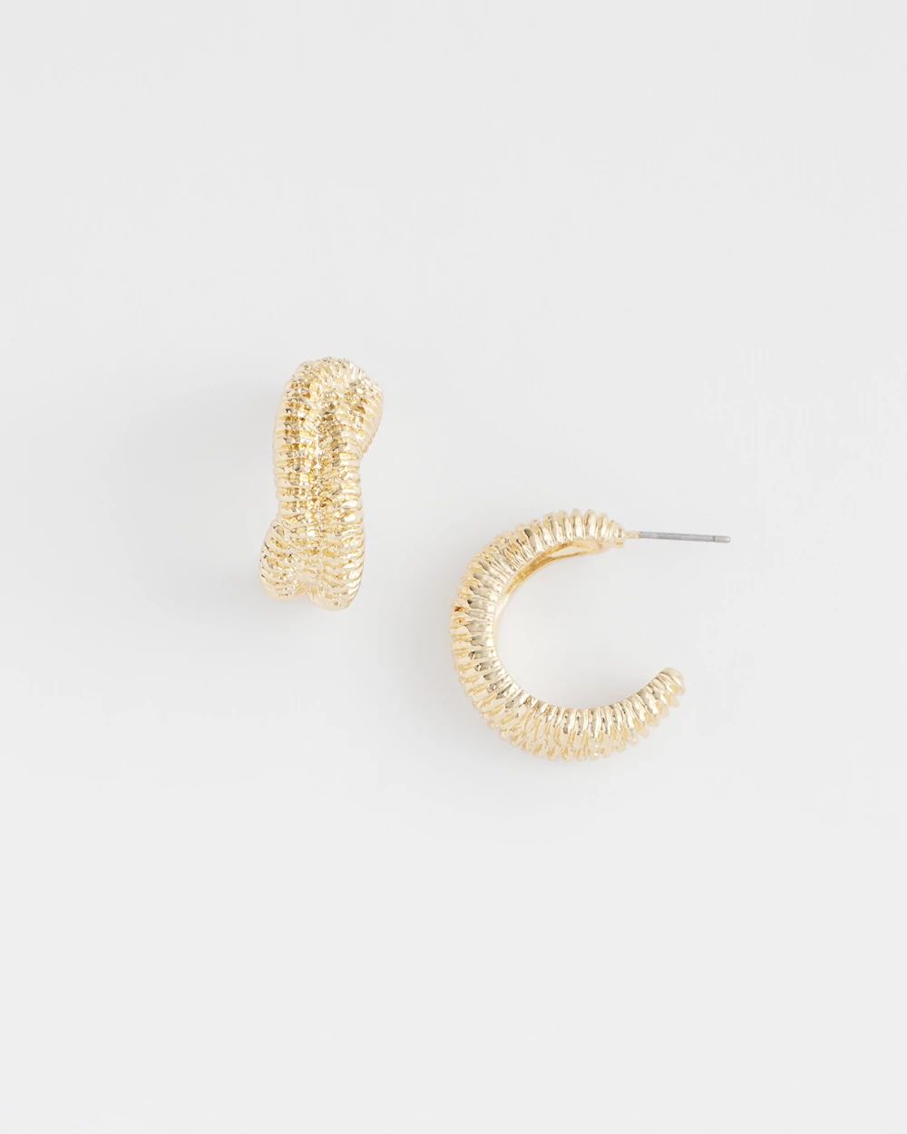 Twisted Hoop Earrings