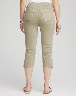 19" Pull-on Capri Jeans click to view larger image.