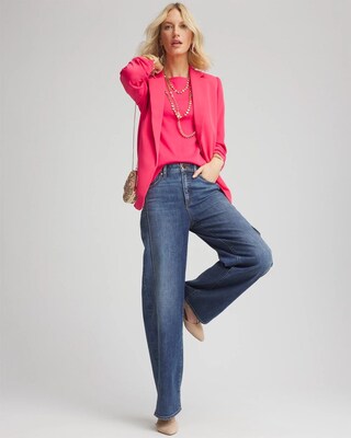 Pima Cotton Bateau-Neck Tee click to view larger image.