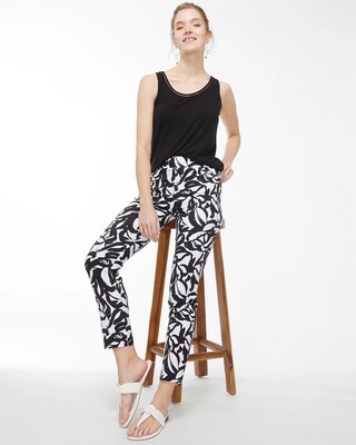 Touch of Cool Eyelet Neck Tank