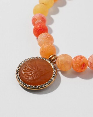 Butterfly Drop Off Stretch Bracelet