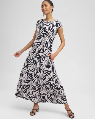 Travelers™ Floral V-Back Maxi Dress