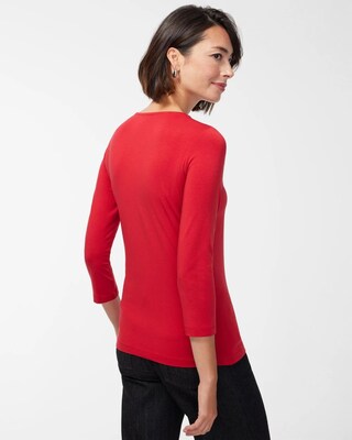 Touch of Cool Square Neck Tee