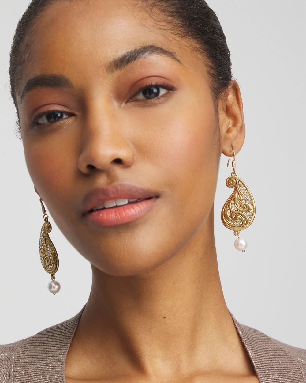 No Droop™ Paisley Earrings