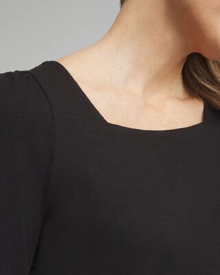 Square Neck Bell Sleeve Top