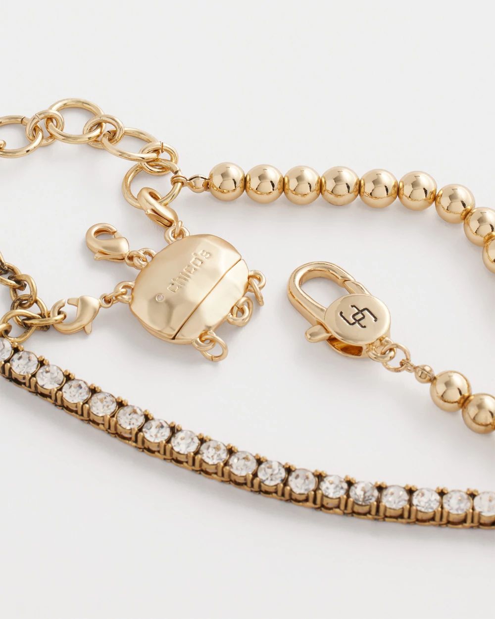 Goldtone Lobster-Claw Necklace Converter