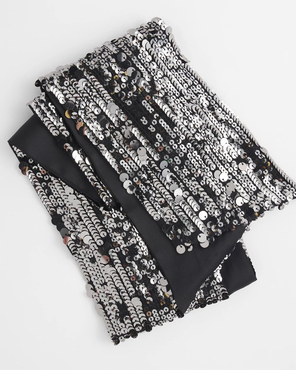Sequin Skinny Scarf