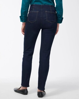 Juliet Pull-On Slim Ankle Jeans