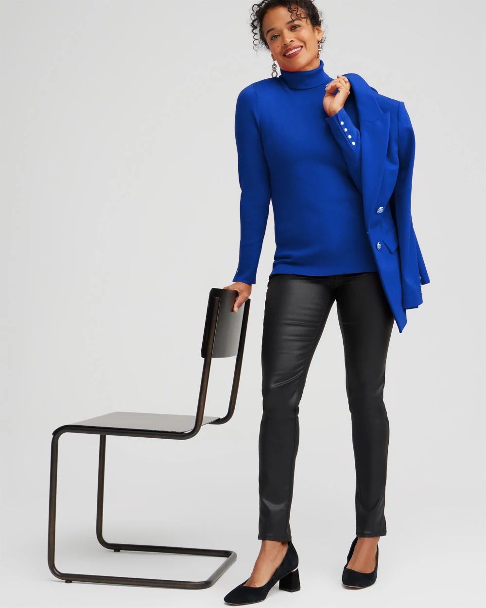 ECOVERO Turtleneck Sweater click to view larger image.