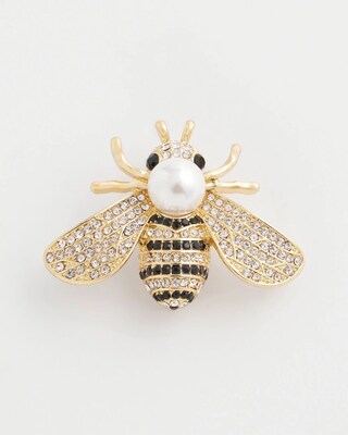 Pavé Bumble Bee Brooch