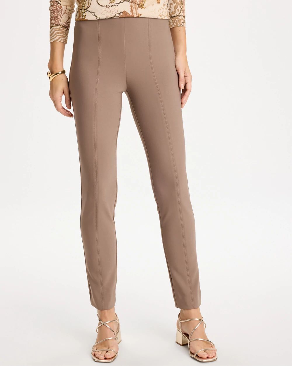 Juliet Knit Slim Ankle Pants click to view larger image.