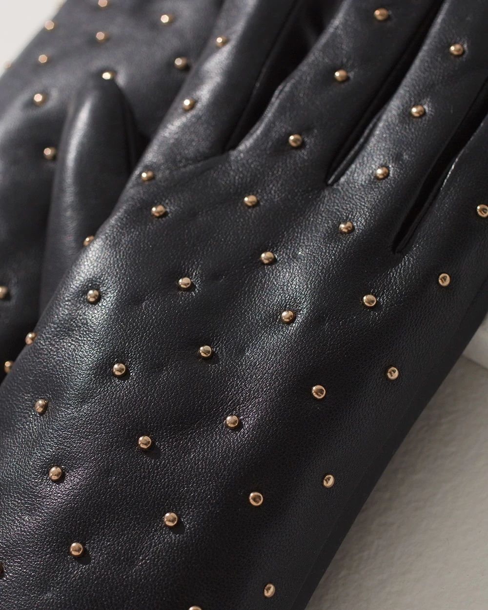 Studded Leather Gloves