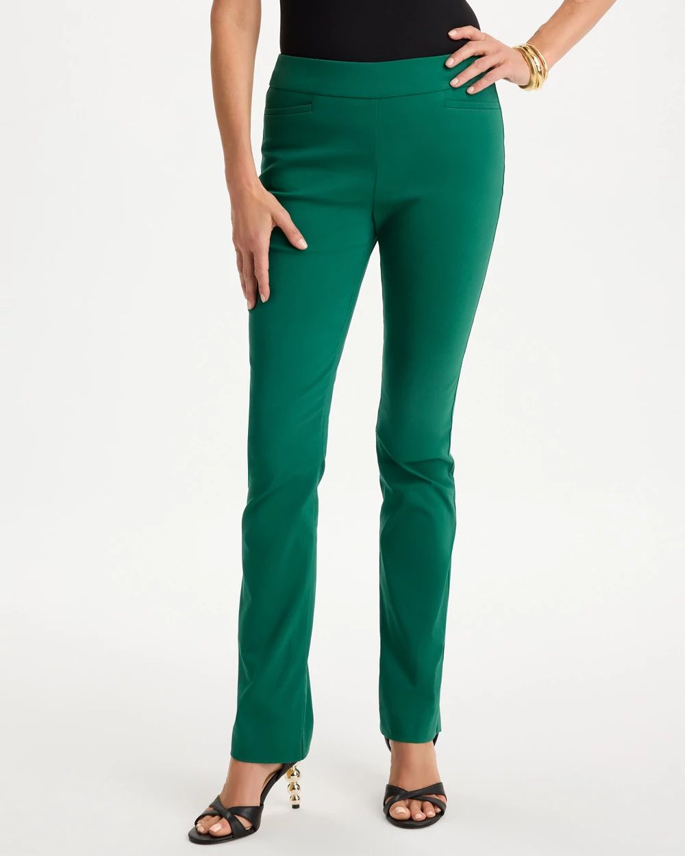 Brigitte™ Slim Pull-On Pants click to view larger image.