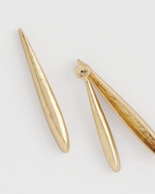 No Droop™ Linear Drop Earrings