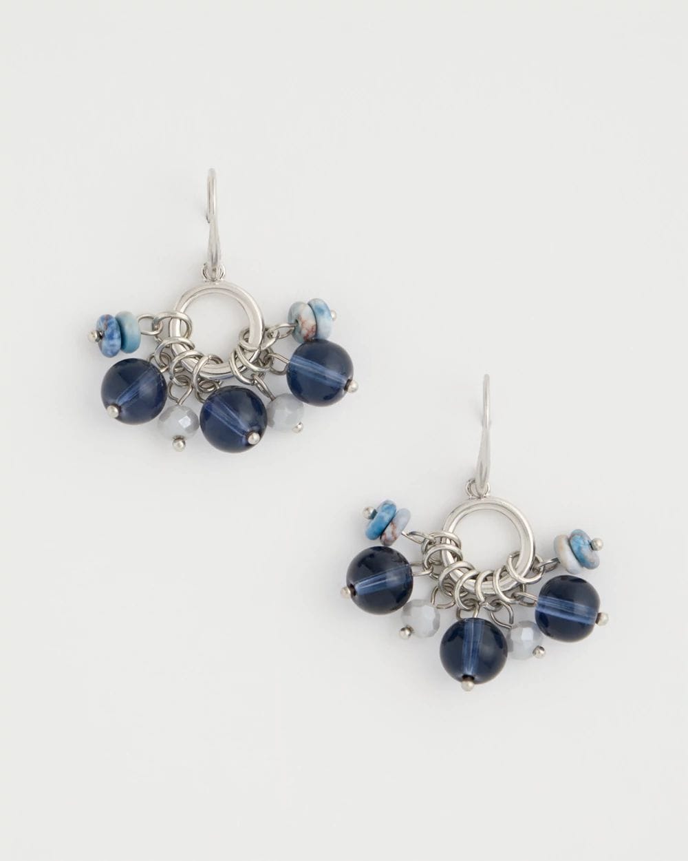 Sodalite Siren Cluster Earrings