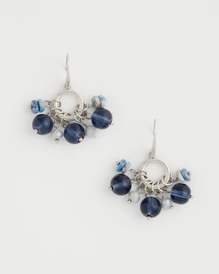 Sodalite Siren Cluster Earrings