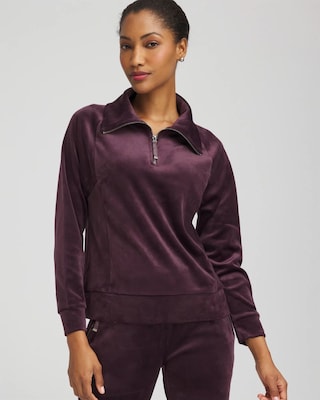 Zenergy® Velour Pullover