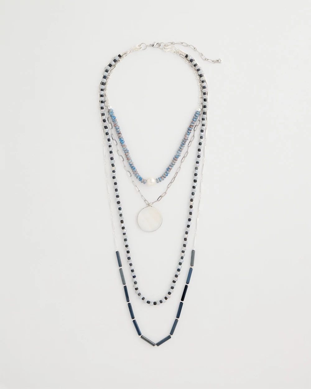 Siren Pendant Layered Necklace