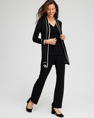 Travelers™ Collection Contrast Border Cardigan