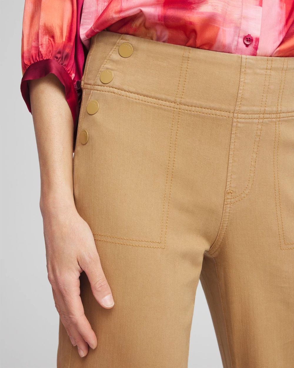 Pull-On Flare Trouser Jeans click to view larger image.