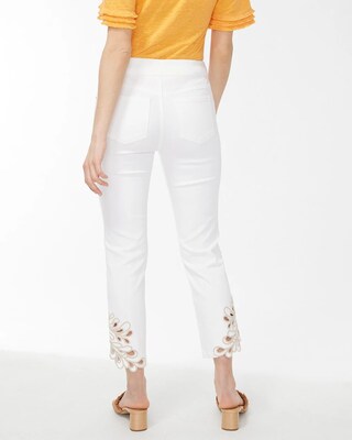 Dolphin Hem Pull-On Crops