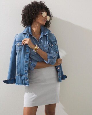 Brigitte Pull-On Icon Stripe Skort