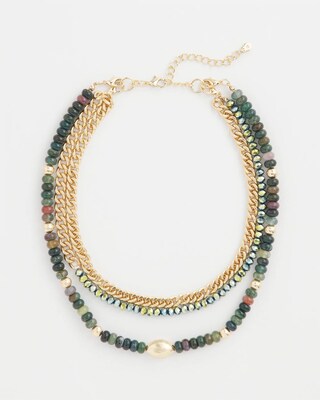 Convertible Multistrand Collar Necklace