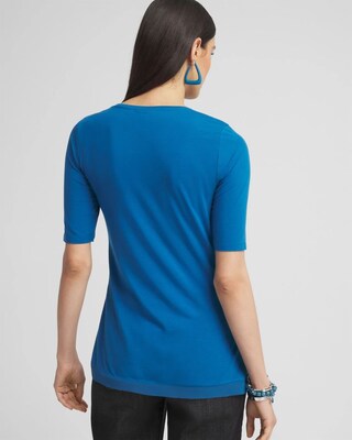 Touch of Cool™ Draped Tunic click to view larger image.