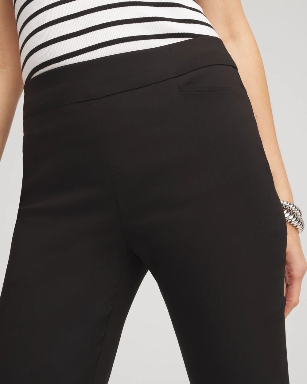 Brigitte™ Pull-On Slim Cropped Pants