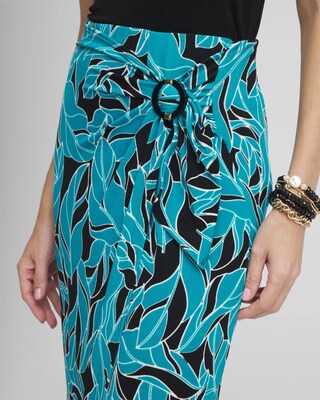 Travelers™ Faux Wrap Maxi Skirt