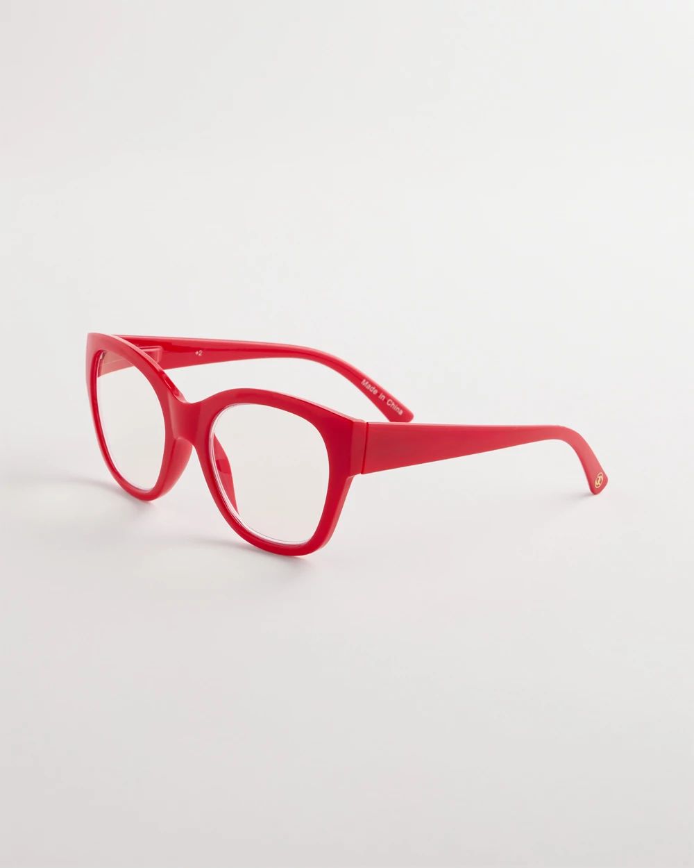 Large Red Cateye Readers