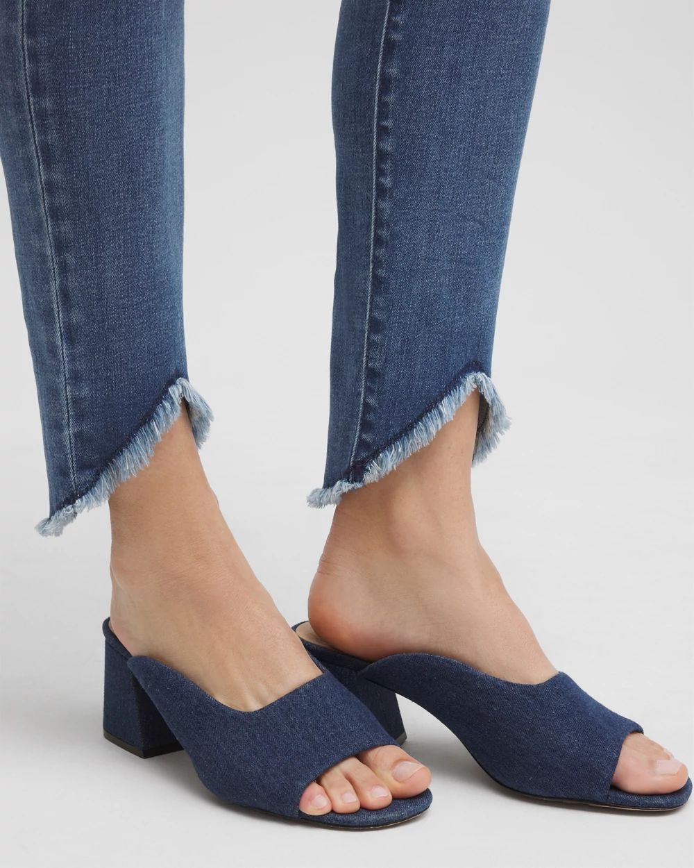 Tulip Hem Pull-on Ankle Jeggings