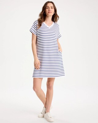 Zenergy® Soft Striped Contrast Dress