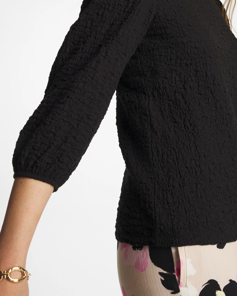 Textured Feminine Tee