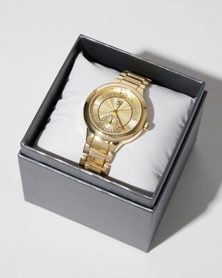 Gold Tone Fashion Watch