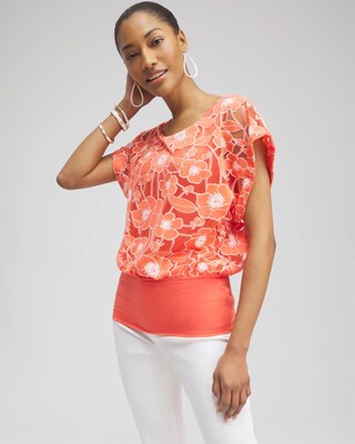 Warm Banded Hem Top