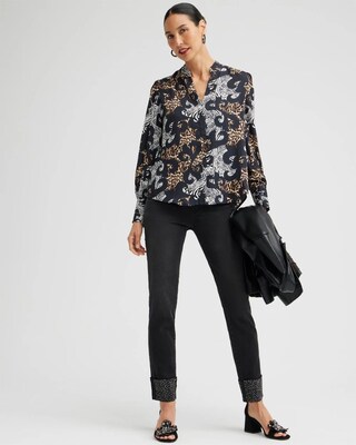 Mixed Animal Print Shirt