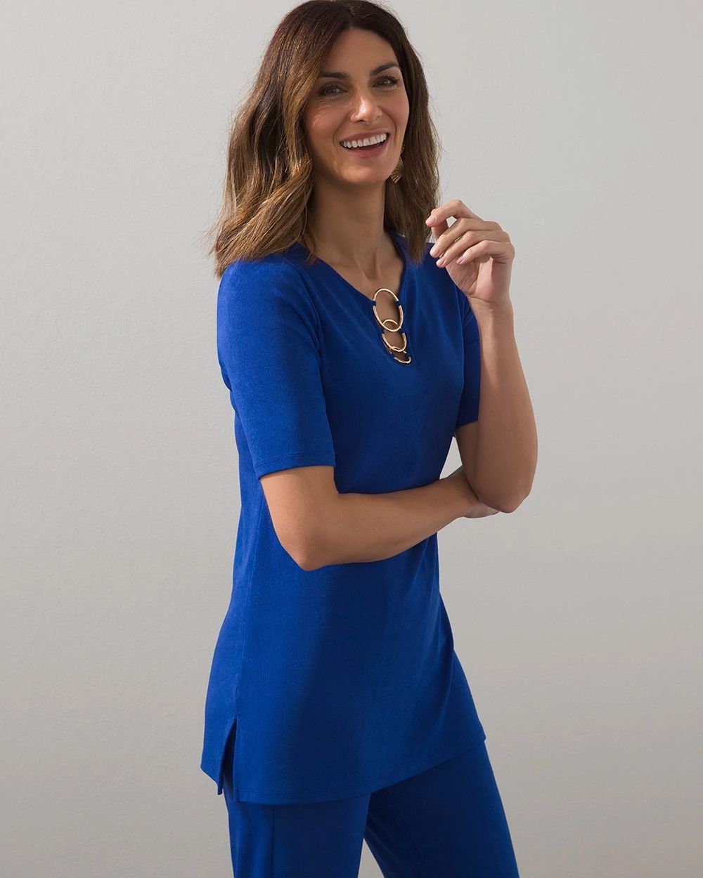 Travelers Ring Detail Top