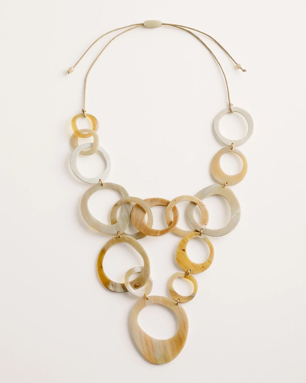 Convertible Multi-Strand Horn Necklace