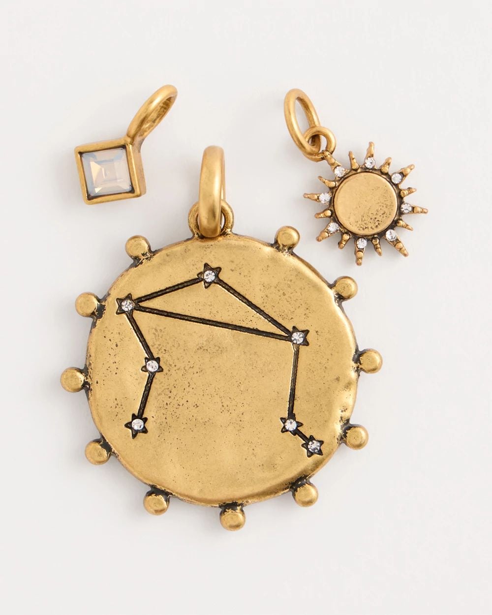 Libra Zodiac Charm Pendant