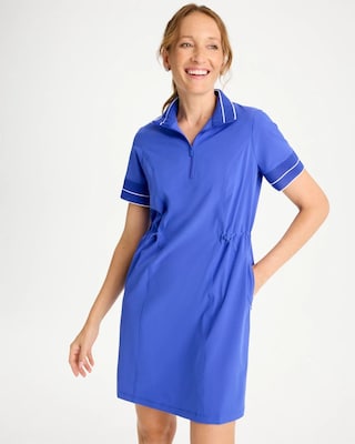 Zenergy® UPF Mesh Trim Dress click to view larger image.
