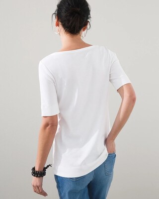 Pima Everyday Elbow Tee
