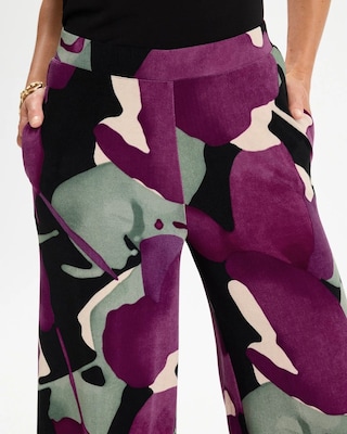 Travelers™ Wide-Leg Culotte Crop Pants click to view larger image.