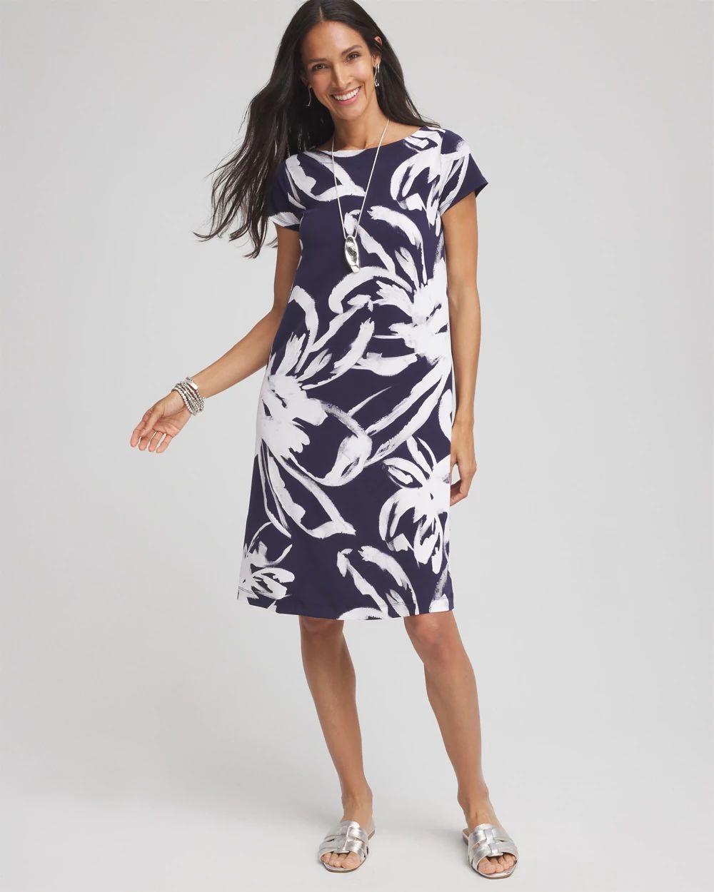 Travelers™ Knit Floral Dress