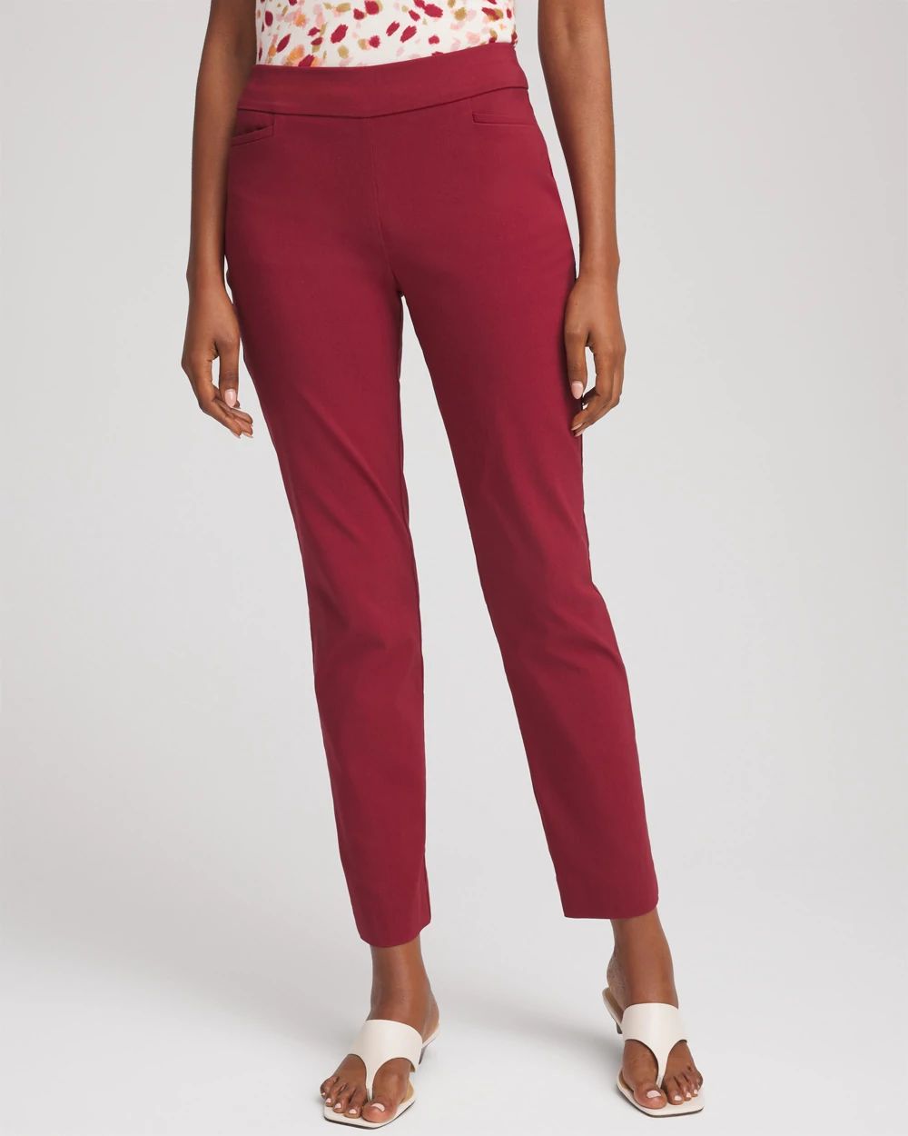 Brigitte™ Pull-On Slim Ankle Pants