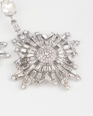 No Droop™ Snowflake Drop Earrings