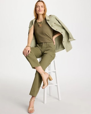 High Neck Rib Tank click to view larger image.