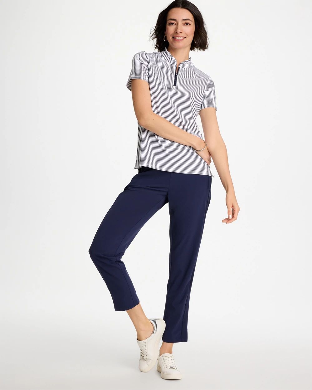 Zenergy® UPF Rib Mix Ankle Pants