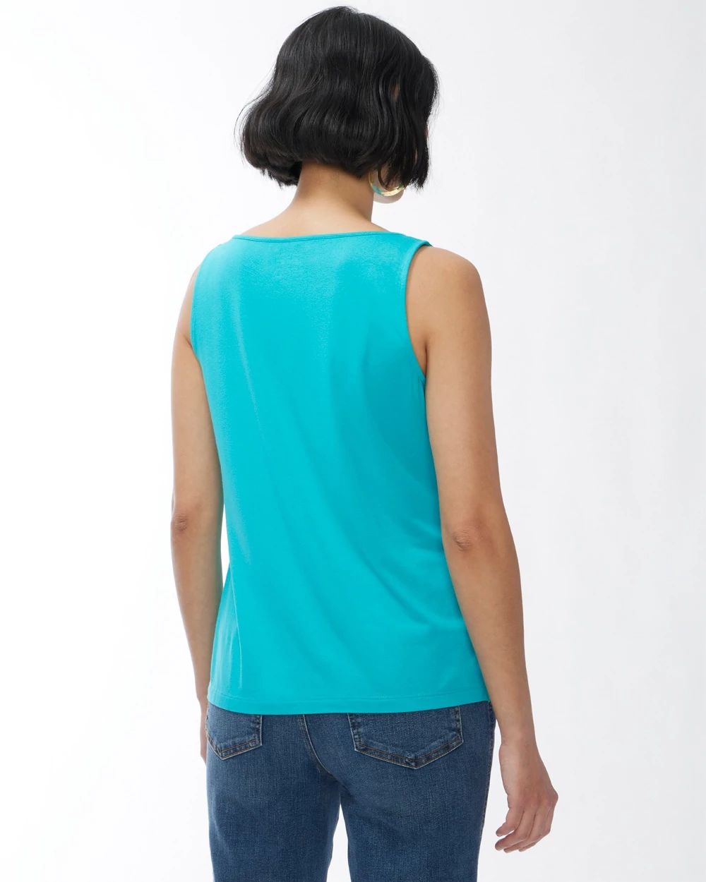 Touch of Cool Eyelet Tank