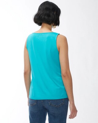 Touch of Cool Eyelet Tank